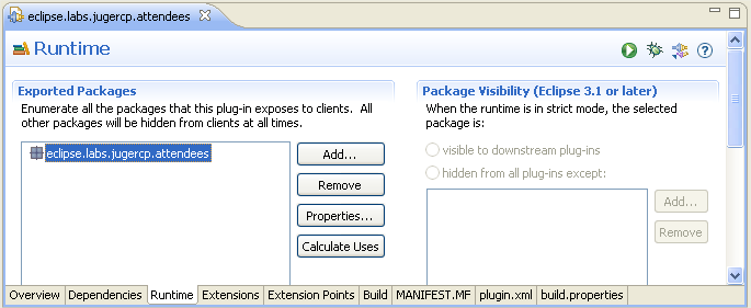 Exporter package d'un plug-in